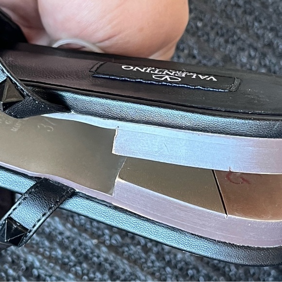 Valentino Garavani Rockstud Spike leather sandal - Picture 2 of 9